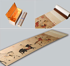 瓦房店馆藏书画复制博物馆书画复制服务